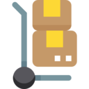 shipping and delivery,boxes,package,cart,trolley,logistics,products,delivery cart